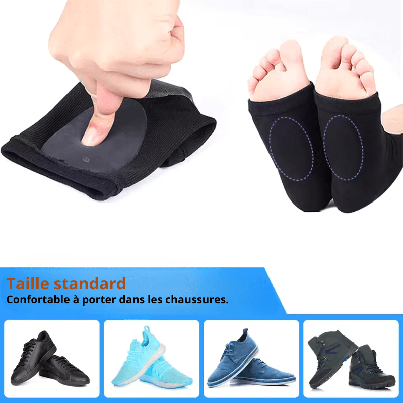 Chaussettes Soutien Renfort Gel - Image 6