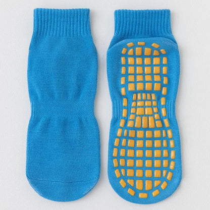 Chaussettes antidérapantes pilates - 36 / Bleu