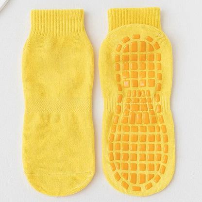 Chaussettes antidérapantes pilates - 35 / Noir