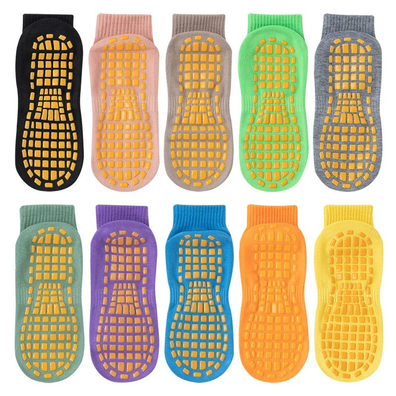 Chaussettes antidérapantes pilates - 35 / Rose