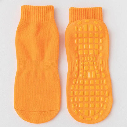 Chaussettes antidérapantes pilates - 36 / Orange