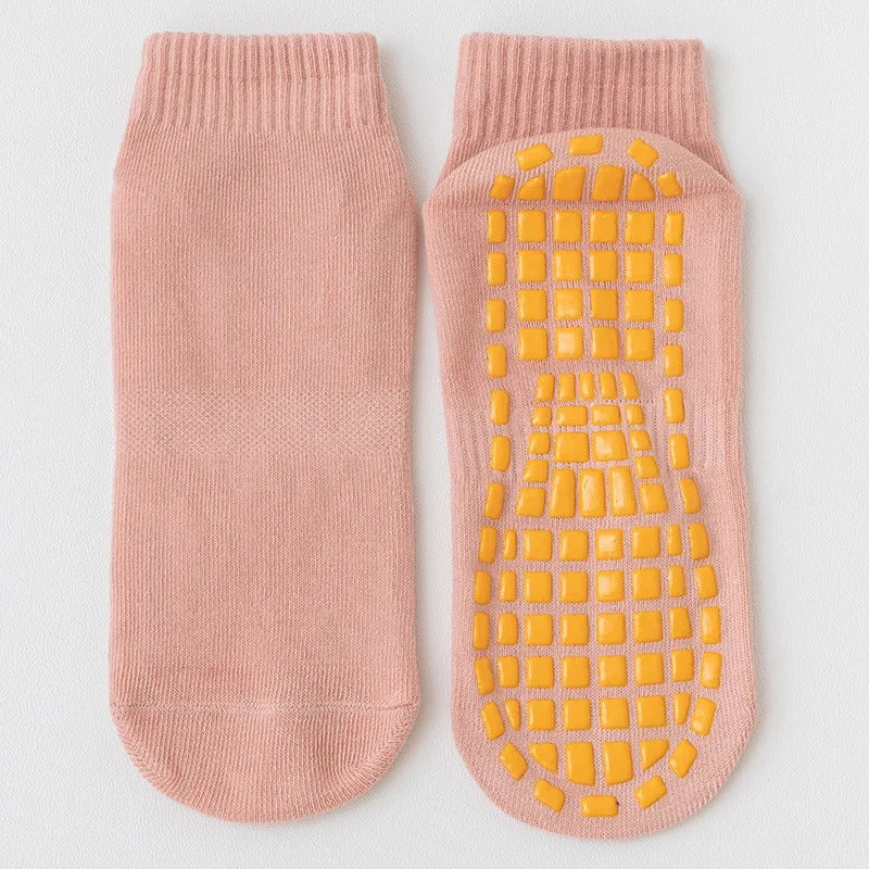 Chaussettes antidérapantes pilates - 36 / Rose