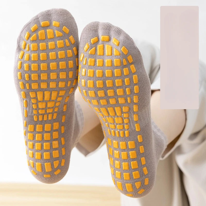 Chaussettes antidérapantes pilates - 35 / Violet