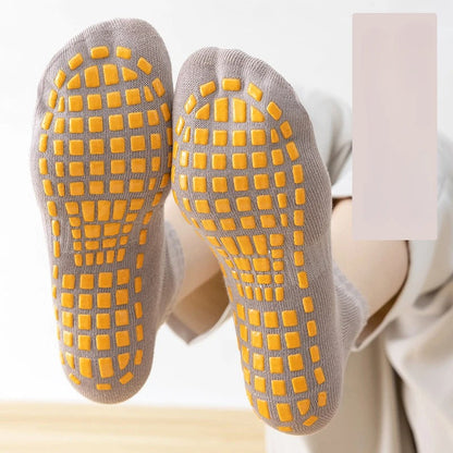 Chaussettes antidérapantes pilates - 35 / Violet