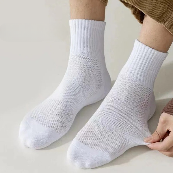 Chaussettes basket - 41 / Blanc