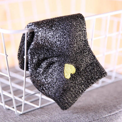 Chaussettes coeur - 34 / Anthracite