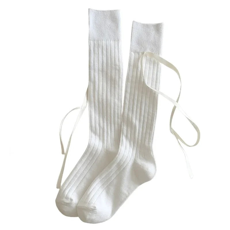 Chaussettes montantes elegantes - 35 / Peanet