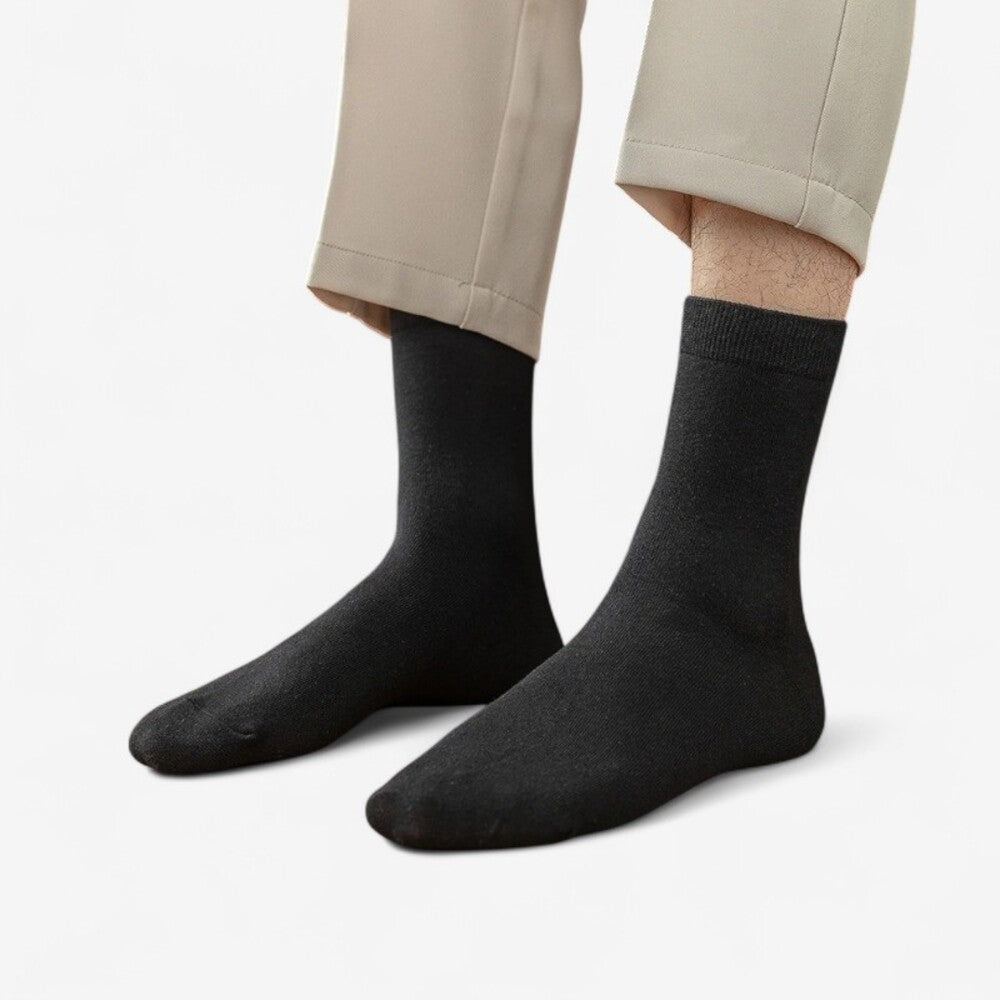 Chaussettes noir - 38 / Blanc