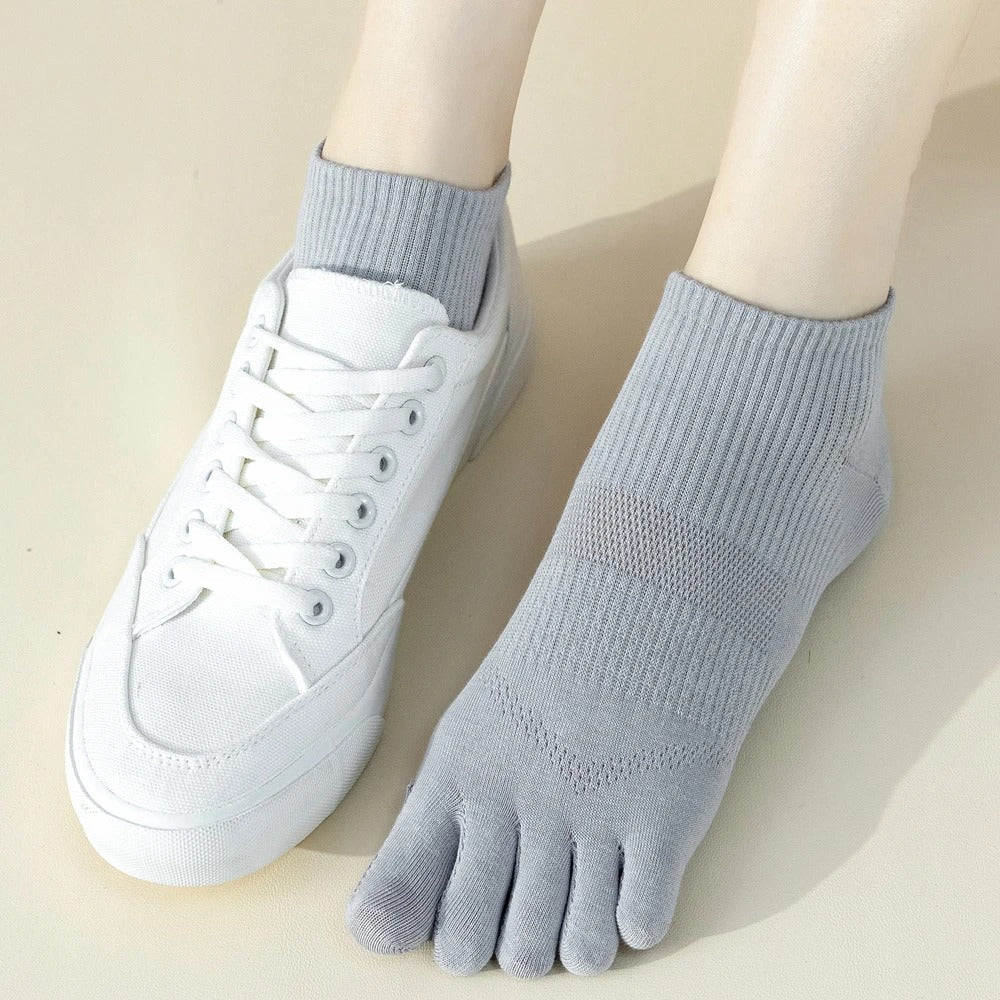 Chaussettes orteils séparés orthopédie - 36 / Noir