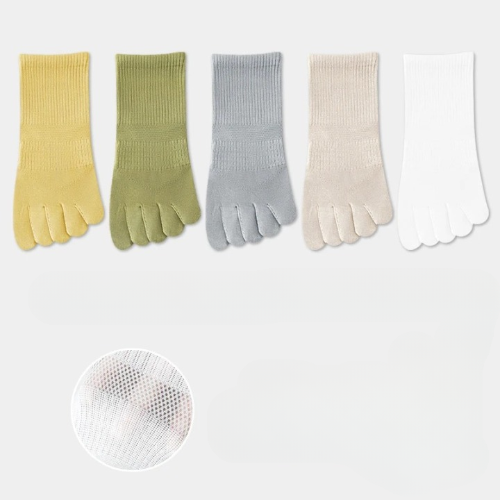 Chaussettes orteils séparés orthopédie - 35 / Jaune