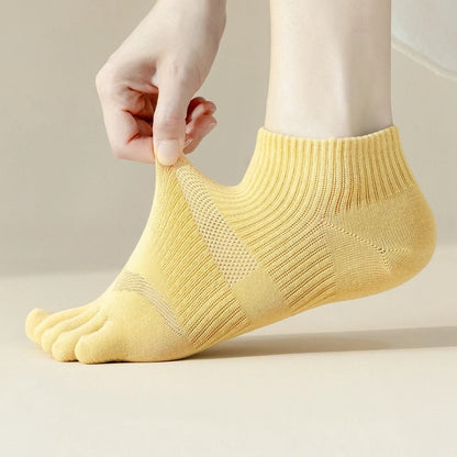 Chaussettes orteils séparés orthopédie - 37 / Jaune