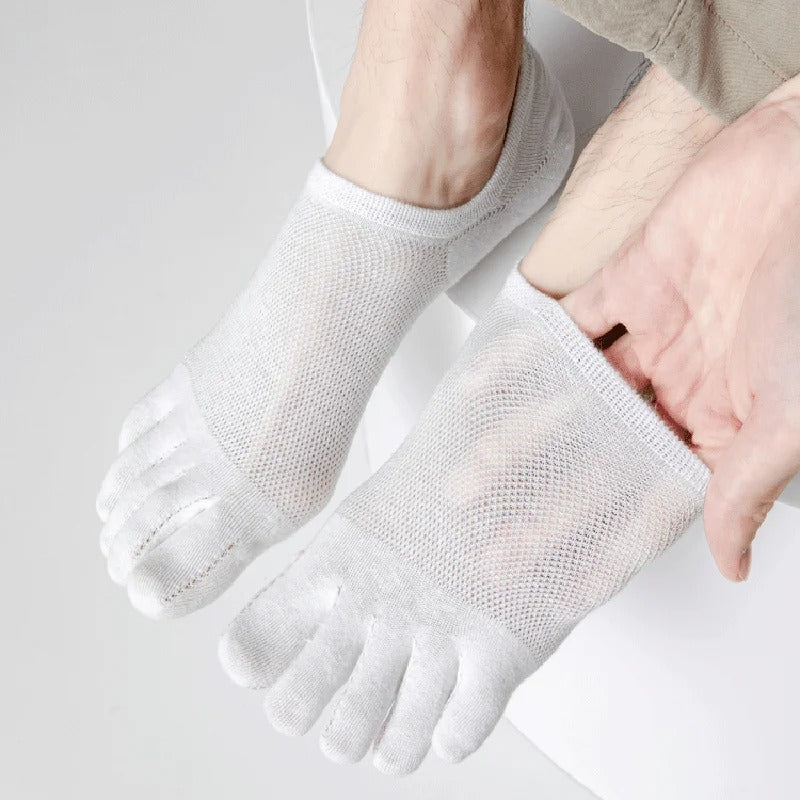 Chaussettes orthopédiques orteils - 36 / Blanc