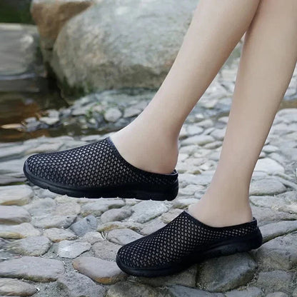 Chausson Orthopédique Alvéolé pour Femme - Noir / 35