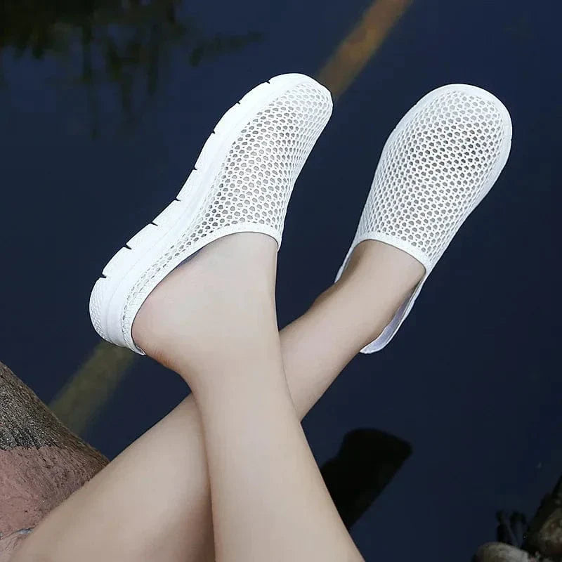 Chausson Orthopédique Alvéolé pour Femme - Noir / 38