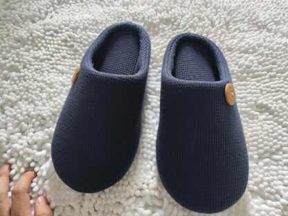 Chausson Orthopédique Chaude en Coton pour Hommes et Femmes - Rouge vin / 44-45
