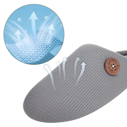 Chausson Orthopédique Chaude en Coton pour Hommes et Femmes - Rouge vin / 38-39