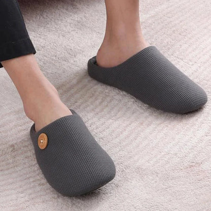 Chausson Orthopédique Chaude en Coton pour Hommes et Femmes - Gris / 42-43