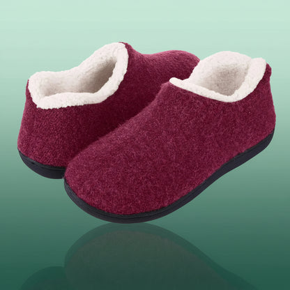 Chausson Orthopédique Femme Design et Chaud pour l’Hiver - Gris / 40