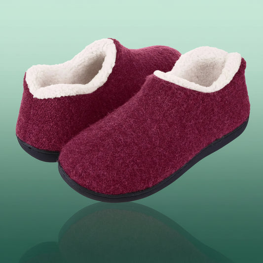 Chausson Orthopédique Femme Design et Chaud pour l’Hiver - Gris / 40