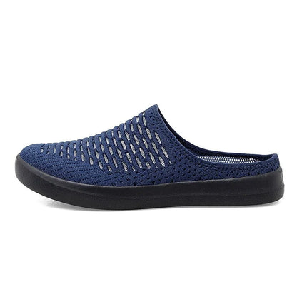 Chausson Orthopédique Léger et Décontracté en Maille pour Femme - Noir / 40