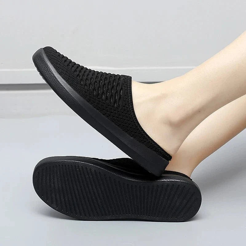 Chausson Orthopédique Léger et Décontracté en Maille pour Femme - Rose / 38