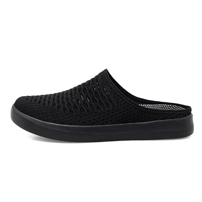 Chausson Orthopédique Léger et Décontracté en Maille pour Femme - Noir / 39