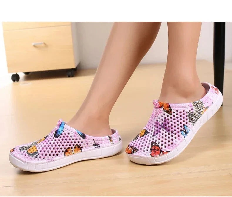 Chausson Orthopédique Respirant Et Coloré Pour Femme - Violet / 39