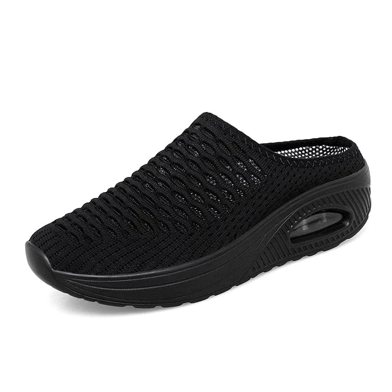 Chausson Orthopédiques à Coussin dAir Semelles Compensées - Rose / 38