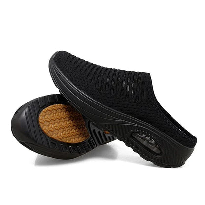Chausson Orthopédiques à Coussin dAir Semelles Compensées - Rose / 42