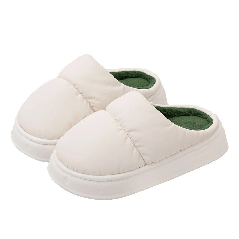 chaussons basket confort - Blanc / 36