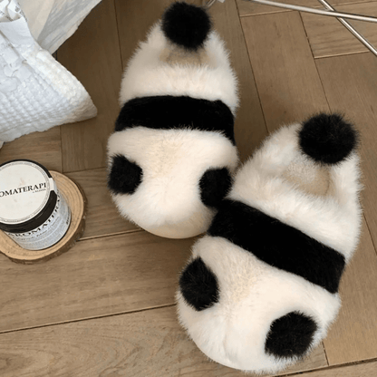 CHAUSSON ORTHOPÉDIQUE FEMME CHAUDS RIGOLOS PANDA - Confort Orthopédique