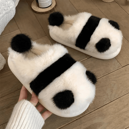 CHAUSSON ORTHOPÉDIQUE FEMME CHAUDS RIGOLOS PANDA - Confort Orthopédique