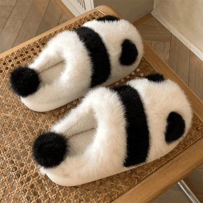 CHAUSSON ORTHOPÉDIQUE FEMME CHAUDS RIGOLOS PANDA - Confort Orthopédique