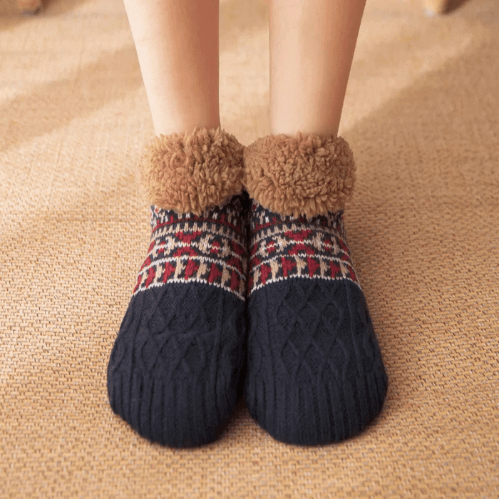CHAUSSONS ORTHOPÉDIQUES FEMME AVEC DÉCORATION