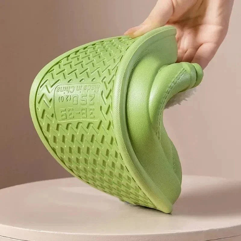 Chaussons Orthopédique Antidérapantes pour la Maison Femmes - Vert / 36-37