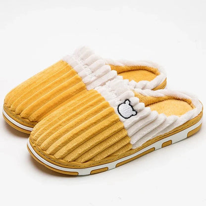 Chaussons Orthopédique de Maison en Fourrure pour Femme - Violet / 36-37