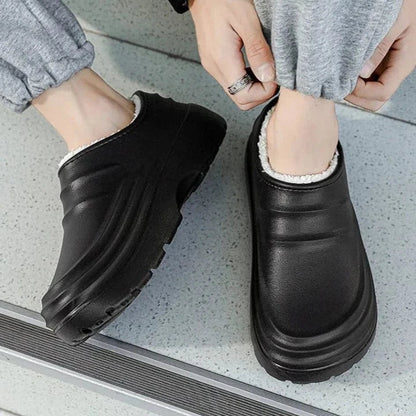 Chaussons Orthopédique Imperméables à Plateforme pour Hommes - Beige / 39