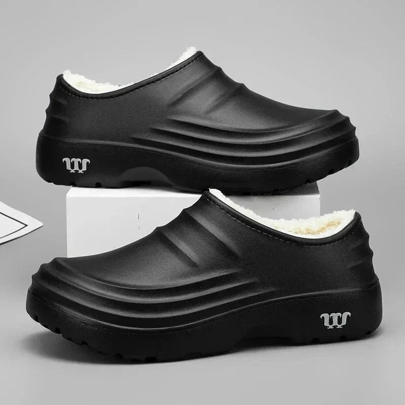 Chaussons Orthopédique Imperméables à Plateforme pour Hommes - Beige / 37