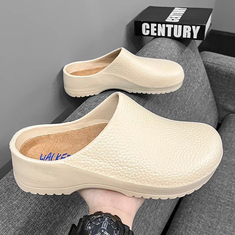 chaussons épais médicaux - 37 / Wheat