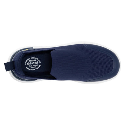 Chaussures mixtes pour pieds extra larges - 42 / MidnightBlue