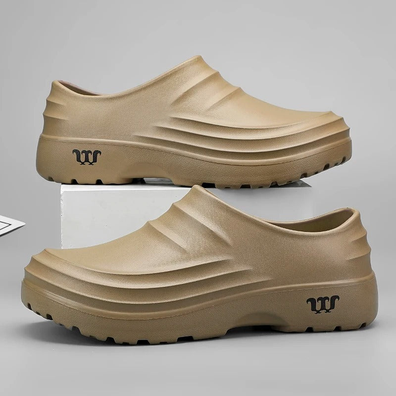 Sandales pour femmes à pieds très larges - 39 / Wheat