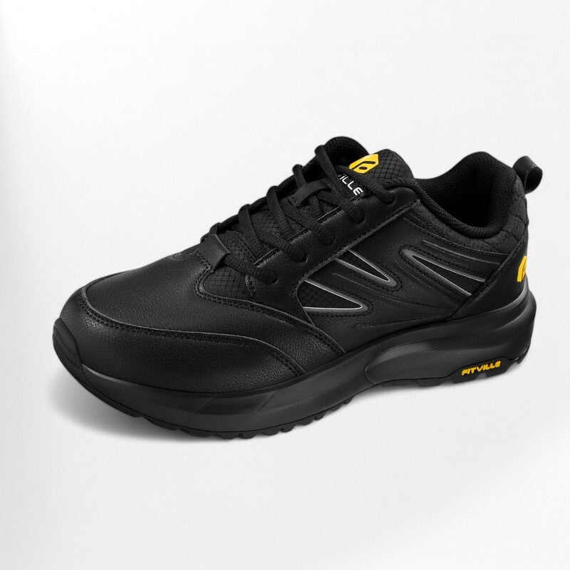 Chaussures de randonnée grande largeur pour homme - 41 / Black