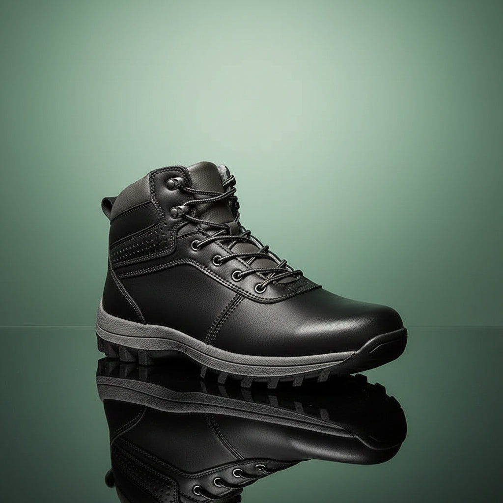 chaussure homme d'hiver en cuir - 36 / Black