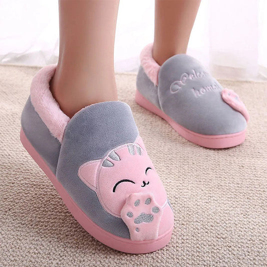 pantoufles chats pour femmes - 36 / Pink