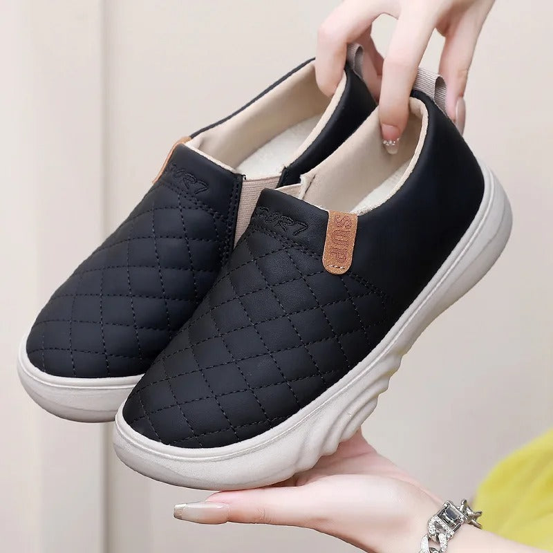 Mocassin pour pied gonflé - 35 / Black