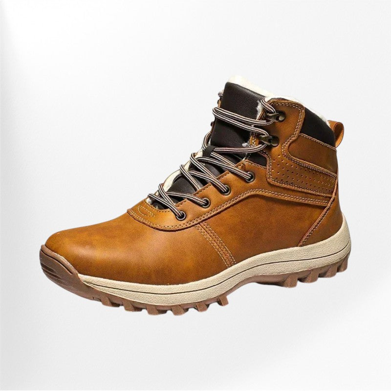 chaussure homme d'hiver en cuir - 37 / Black