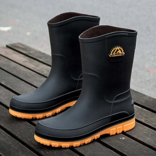 Chaussures de pluie montantes homme