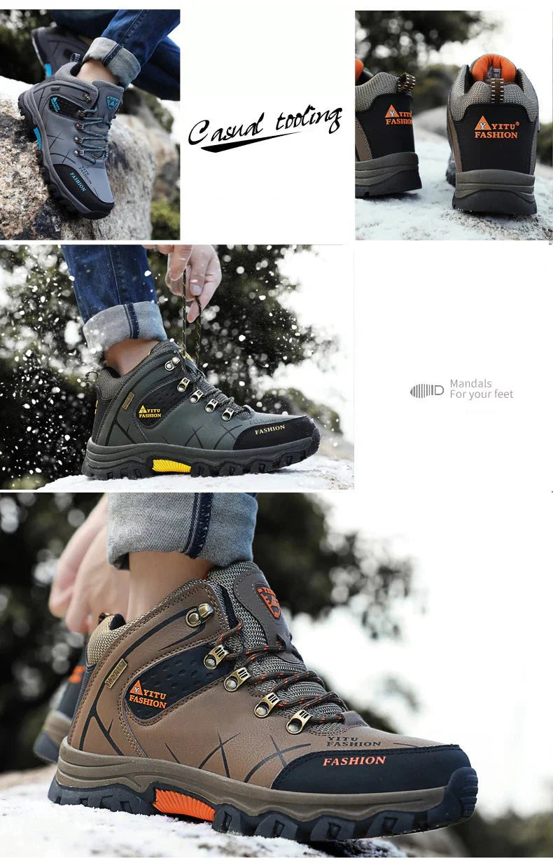 Chaussures de randonnée unisexe "Yitu - BK585" - Confort Orthopédique
