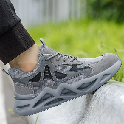 Chaussures De Sécurité Orthopédique Résistantes Avec Semelle Design - Beige / 40