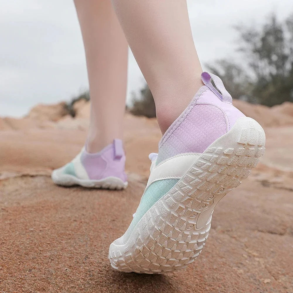Chaussures Orthopédiques Blanches à Lacets pour Femme - 36